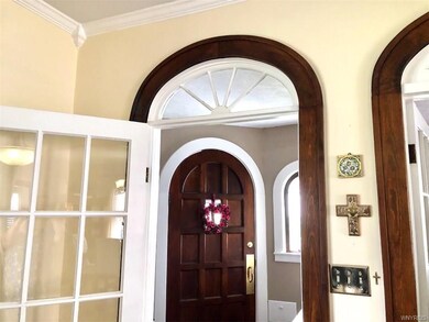 Entering the home from the front door through foye