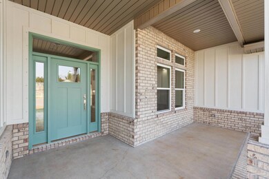 Covered front porch
