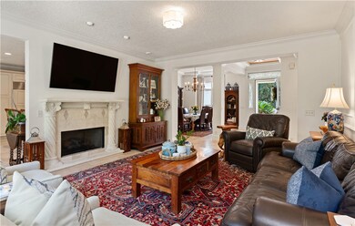 Family Room with View toward Front Door