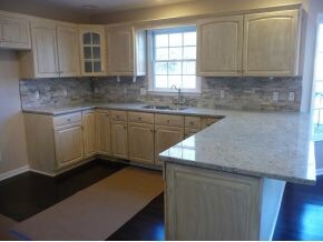 Refinished cabinets