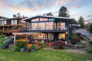 Front View facing lake