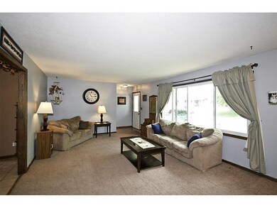 Front entry to the living room.