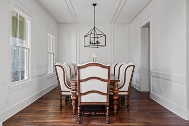 Bright dining room