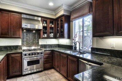 Viking range & hood, slab granite, dual Fisher Pay