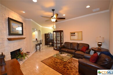 Open spacious living area.  Opens up to dining roo