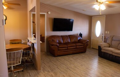 Living Room Open to Kitchen