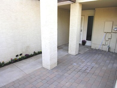 Front courtyard