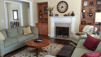 Great room is warm and charming!