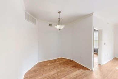Unfurnished dining area featuring light wood-style