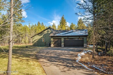 Three car attached garage