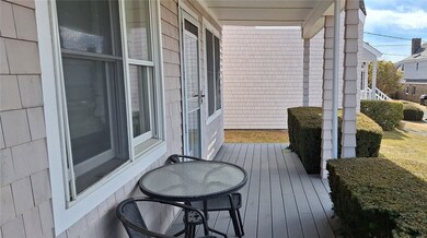 Main entry. BBQ around corner. 4 parking spaces
