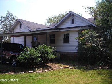 Rear of house