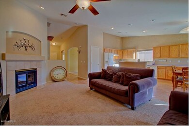 Family Room and Kitchen