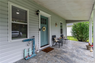 View of porch