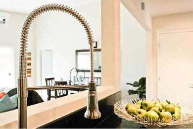 Commercial faucet for your remodeled kitchen.