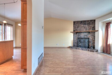 Main Level Wood Burning Fireplace