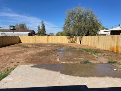 Oversized Fenced in Backyard