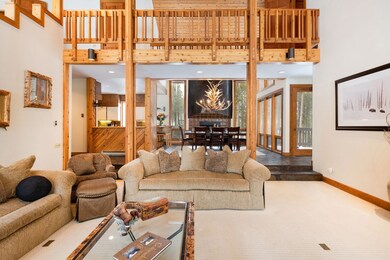 Open plan living affords great entertaining space
