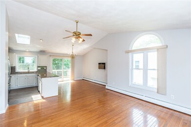 Bright and open with skylights!