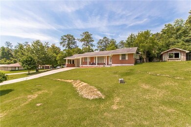 Large front yard