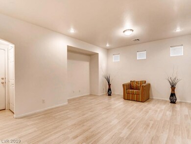 Living Area with Media Niche!