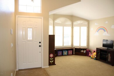 Front Door Entry Area/Living Room
