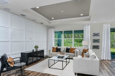 Photo is from a furnished model. Options for this