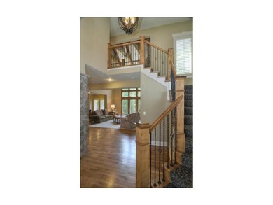 INVITING ENTRY WITH GORGEOUS WOODS