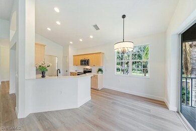 Breakfast nook and kitchen