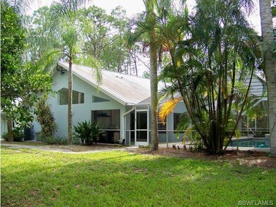 East side of main house