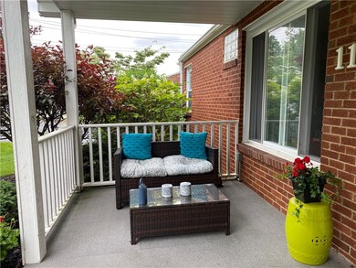 What a great front porch!