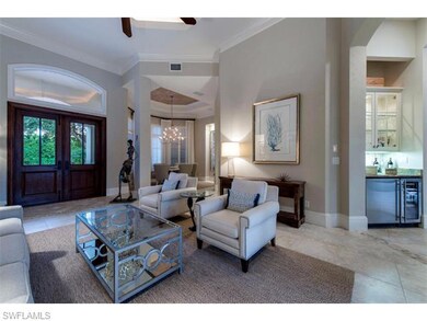 15 Foot Ceiling in Living Room with view out front
