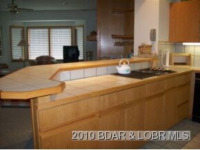 Open kitchenJenn Aire cooktop