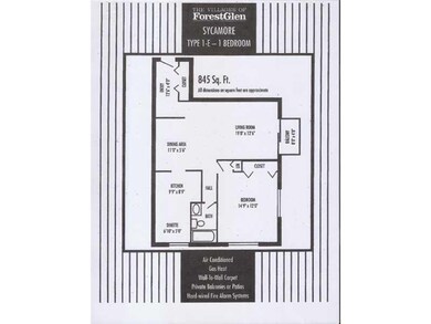 1st Floor Plan. Floor plan with dimensions