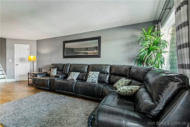 Spacious living area.