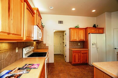 Kitchen into Laundry Room