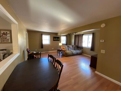 dining and living room