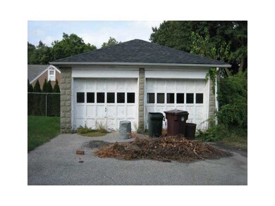 Exterior Front. Garage