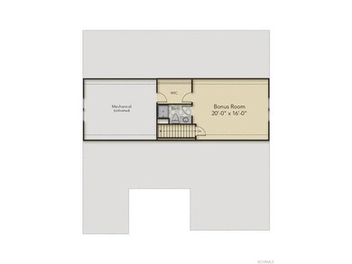 Second floor layout