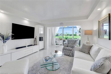 Living Area with Golf Course View.  Great for watc