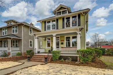 Fully Renovated by Class A Historic Contractor this 3-4 bedroom American Foursquare is ready for new loving owners.  Curb appeal for days!  Full front porch and huge rear deck on three levels of living and a 2 car garage!  New systems, roof, electric