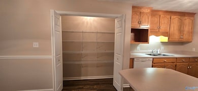 Large pantry provides plenty of storage!