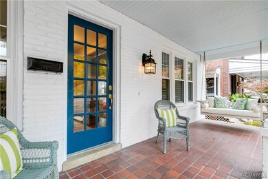Wonderful wide front porch.