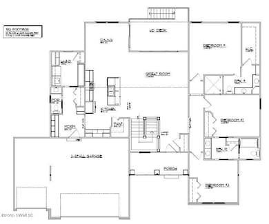 Manistee floorplan lot 147 RS