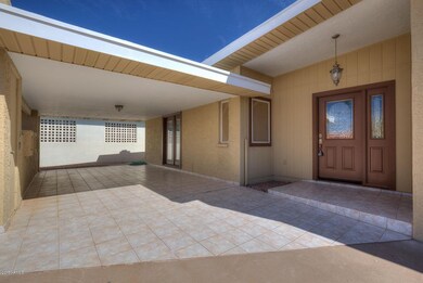 Carport Front Door