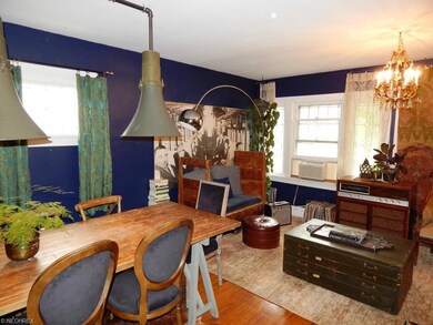 Downstairs unit living room from dining room
