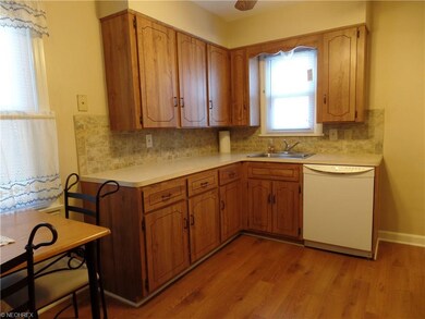 Plenty of cabinet space and lots of natural light.