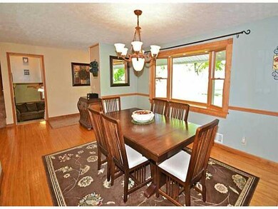 Dining Room. HUGE DINING ROOM W/GLEAMING HARDWOODS
