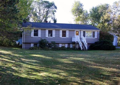 Home sits on .46 acres situated...