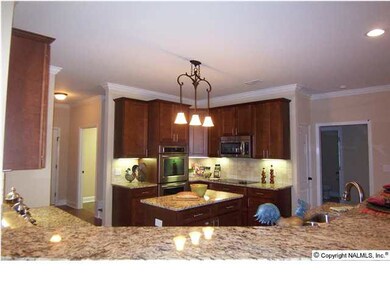 Beautiful Kitchen with Stainless Steel Appliances and Smooth Cooktop, Sante Cecelia Granite Counters with Custom Backsplash